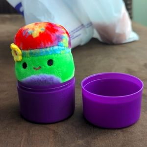 Blacklight mushrooms squishmallow